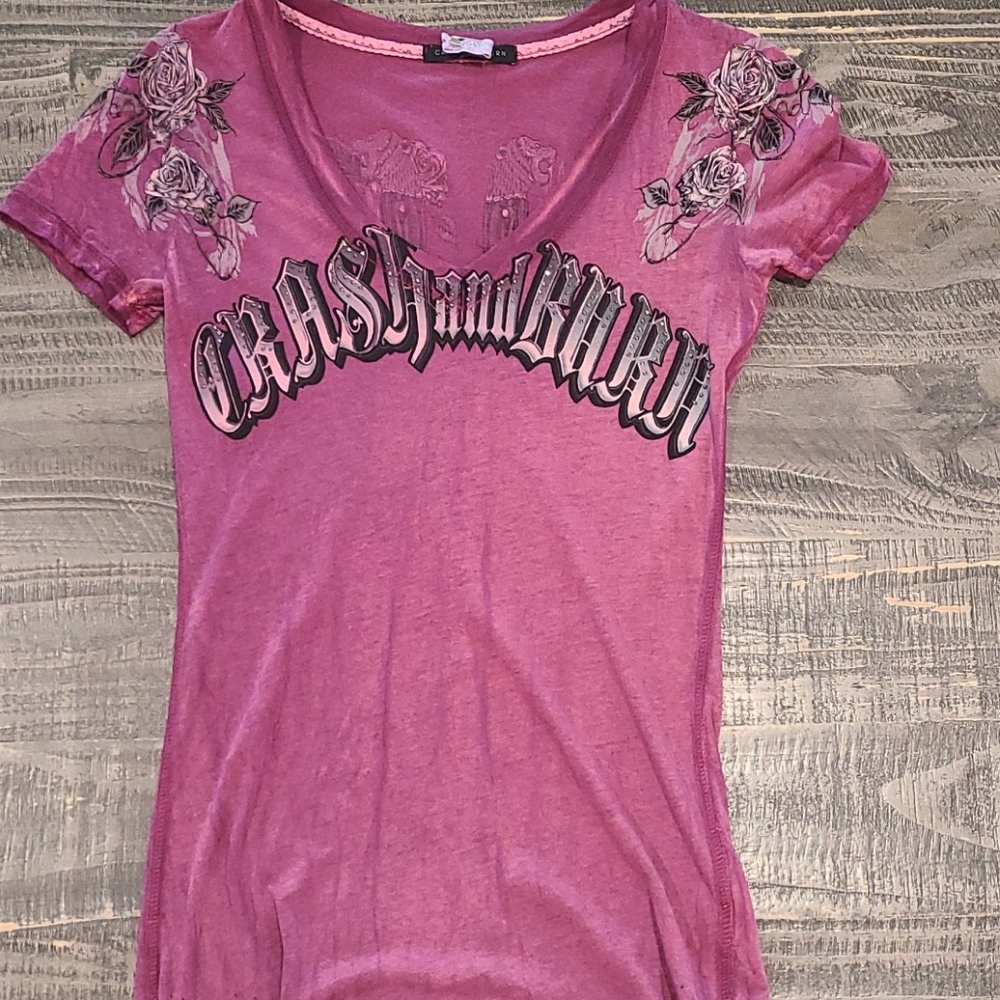 Crash and Burn tee shirt